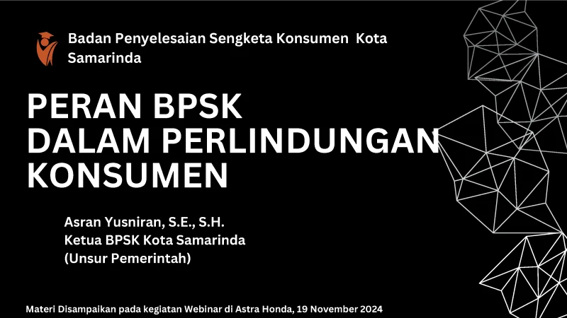 Peran Badan Penyelesaian Sengketa Konsumen Dalam Perlindungan Konsumen